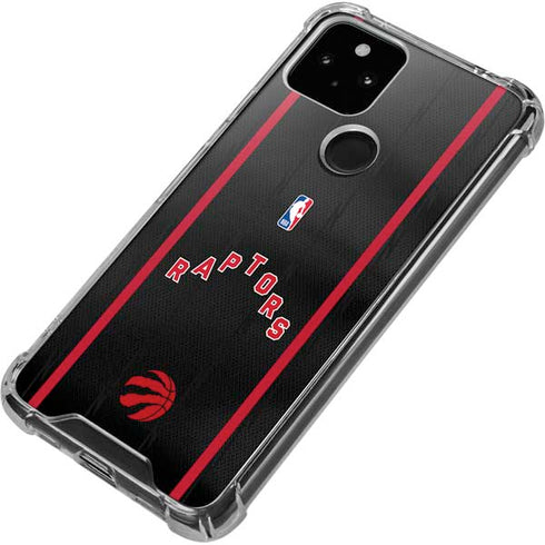 NBA Toronto Raptors Jersey Google Pixel 4a 5G Clear Case